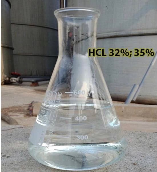 Axit Clohydric (HCl 32% - 35%)